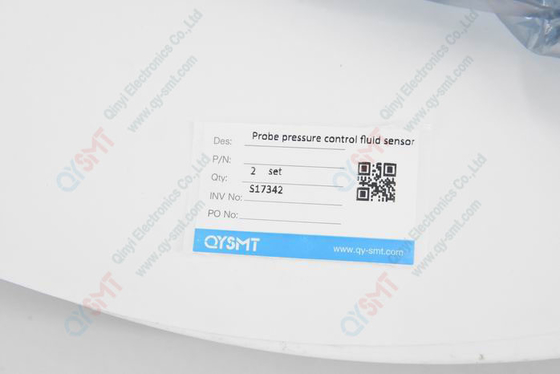 Probe pressure control fluid sensor