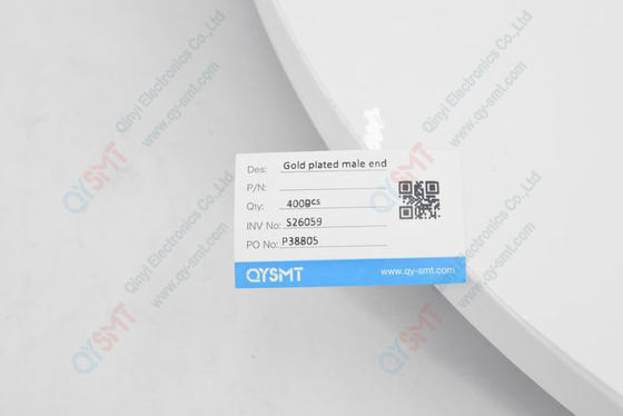 Gold plated male end